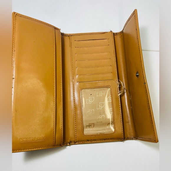 Vintage Dooney & Bourke Tri-Fold Wallet - Picture 2 of 8
